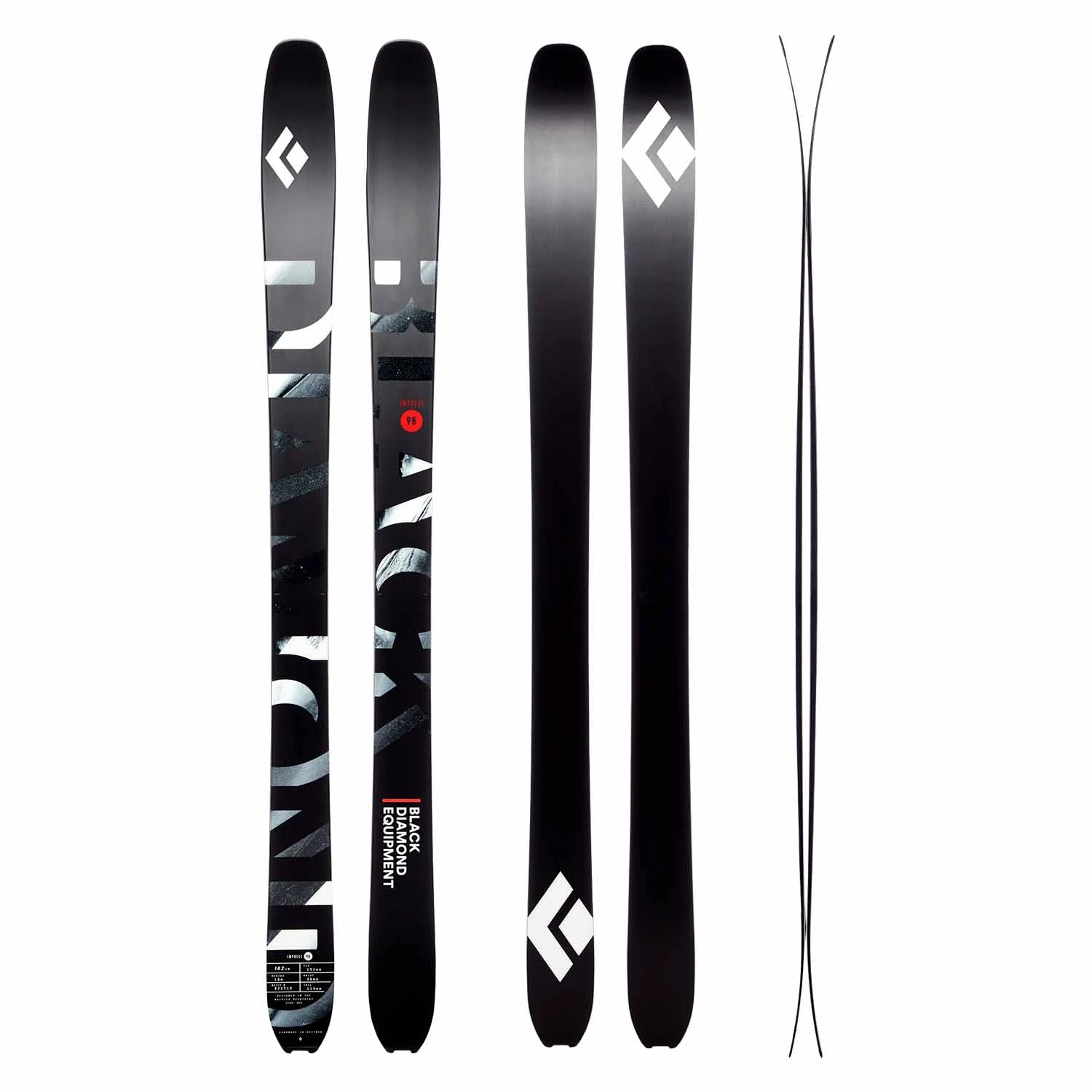 Black Diamond Impulse 98 Skis 3 Black Diamond Impulse 98 Skis