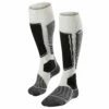 Falke SK1 Womens Ski Sock Off White