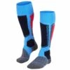 Falke SK1 Womens Ski Sock Blue Note -Cheap Ski Wear Store 16507 6545