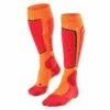 Falke SK2 Mens Ski Sock - Flash Orange -Cheap Ski Wear Store 16522 8034 frontview