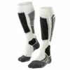 Falke SK2 Womens Ski Socks Off White -Cheap Ski Wear Store 16523 2040 frontview