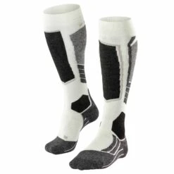 Falke SK2 Womens Ski Socks Off White