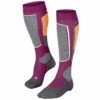 Falke SK2 Womens Ski Socks Radiant Orchid -Cheap Ski Wear Store 16523 8692 frontview scaled 1