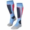 Falke SK2 Womens Ski Socks Blue Note -Cheap Ski Wear Store 16523 sk2 women 6545 blue note