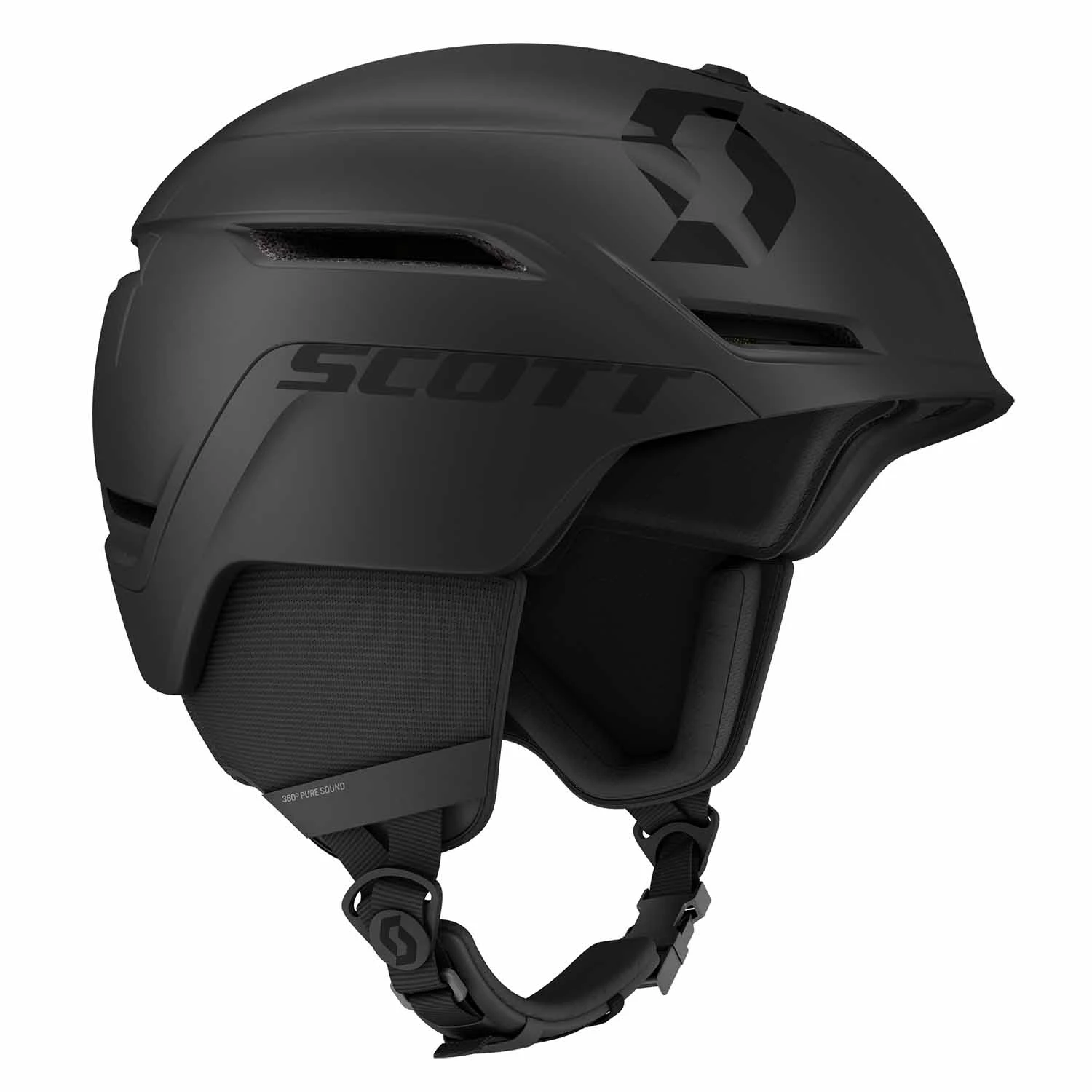 Scott Symbol 2 Plus Ski Helmet Black 3 Scott Symbol 2 Plus Ski Helmet Black