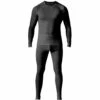 Maier Base Layer Thermal Set M Black 2 Maier Base Layer Thermal Set M Black -Cheap Ski Wear Store mens base layer